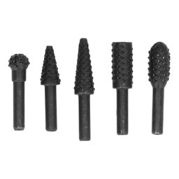 Bestfer - Kit 5 Fresa Lima Rotativa P/ Aço Madeira Acabamento - 3