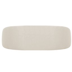 Sofá 3 Lugares 200cm Orgânico Luxo Recepção Amore Bouclé Bege - Amarena Móveis - 7