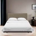 Ver imagem 2 de Cabeceira Casal King Size Estofada para Cama Box Glass Veludo Capuccino