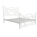 Ver imagem 1 de Cama de Ferro Arábia Queen Size Icamas Branco