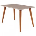 Ver imagem 3 de Mesa de Jantar 4 Lugares Adele Madeira/off White/joli - Cimol