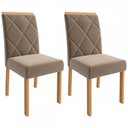 Ver imagem 2 de Mesa de Jantar 4 Lugares Adele Madeira/off White/joli - Cimol