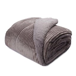 Edredom Casal Daju Cotelê Athenas Plush Cinza Claro 220x200 cm - 2