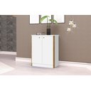 Ver imagem 1 de Armário Organizador Multiuso Balcão 2 Portas Office Escritório Rede Móveis