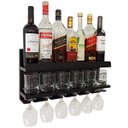 Ver imagem 7 de Barzinho de Parede Compacto Porta Copos Porta Taças Pr