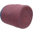 Ver imagem 3 de Cesta Decorativo Organizadora Cachepô Tecido 25x25x25cm Vermelho