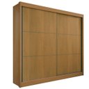 Ver imagem 1 de Guarda Roupa Casal 2 Portas 6 Gavetas - Cancun-Cinamomo - Móveis D'Doro