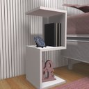 Ver imagem 1 de Cabeceira de Cama Sofisticado 60x25x25 Branco