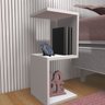 Cabeceira de Cama Sofisticado 60x25x25 Branco - 1