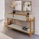 Ver imagem 3 de Aparador Lizz Off White com Cedro - Móveis Casa D