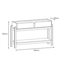 Ver imagem 5 de Aparador Lizz Off White com Cedro - Móveis Casa D