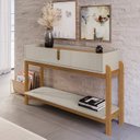 Ver imagem 2 de Aparador Lizz Off White com Cedro - Móveis Casa D