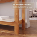Ver imagem 6 de Aparador Lizz Off White com Cedro - Móveis Casa D