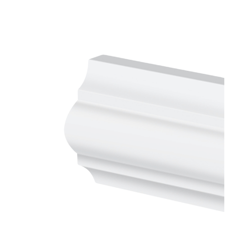 Rodameio 31006 Poliestireno 2,40m Arquitech:branco