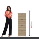 Ver imagem 6 de Arquivo para Pasta Suspensa com Chave 4 Gavetas Linha P25 128cmx46cmx47cm Cinza