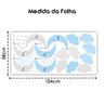Adesivo De Parede Baby Nuvem Com Lua Vários Modelos Infantis - Cor Azul - 2