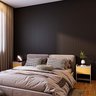 Painel Ripado Compacto 01: Unid. 274x25cm Larg. Talatto Painéis Preto Tx - 1
