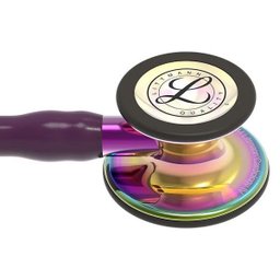 Estetoscópio 3m Littmann Cardiology Iv 6239 Roxo com Rainbow Alto Polimento e Conector Violeta - 3