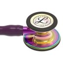 Ver imagem 3 de Estetoscópio 3m Littmann Cardiology Iv 6239 Roxo com Rainbow Alto Polimento e Conector Violeta