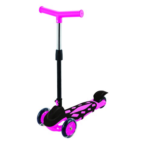 Patinete Infantil Radical Power Brinquedo Pink Rosa