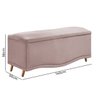 Conjunto Cabeceira/Calçadeira Holanda 1,40 cm Veludo Star Confort conjunto holanda calçadeira recami - 6