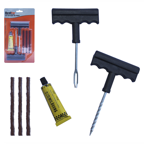 Kit Reparo de Pneu 10 Peças Bfh2134 Bestfer