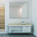 Ver imagem 1 de Espelho Lapidado com Bisotê - 100x100cm