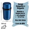Garrafa Térmica Unitermi 250ml - Compacta e Eficiente Cor:rosa - 4