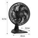Ver imagem 2 de Ventilador de Mesa Arno 6 Pás X-treme 6 Ve60 - 40cm 220v