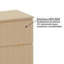 Ver imagem 5 de Balcão de Cozinha 100% MDF 1 Porta 1 Gaveta com Tampo 80cm Aura Luciane Móveis