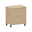 Ver imagem 1 de Balcão de Cozinha 100% MDF 1 Porta 1 Gaveta com Tampo 80cm Aura Luciane Móveis