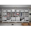 Ver imagem 7 de Closet Diamante em Mdp 8 Gavetas e 14 Prateleiras Clic Móveis