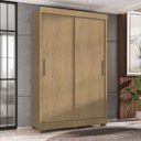 Ver imagem 4 de Guarda Roupa Solteiro Lion 02 Portas de Correr Nature Móveis Leão