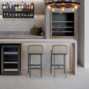 Ver imagem 4 de Barzinho De Parede Bar Adega Vinhos Bebidas Preto Mdf