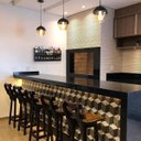 Ver imagem 2 de Barzinho De Parede Bar Adega Vinhos Bebidas Preto Mdf