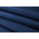 Ver imagem 5 de Cabeceira Casal Curva Luxo 140x60 Suede Azul - Tachas Prata