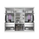 Ver imagem 3 de Guarda Roupa Casal c/ Pés 100% MDF Aspen - Arbo Design