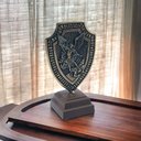 Ver imagem 2 de Adorno Pedestal Escudo São Miguel Arcanjo