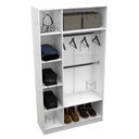 Ver imagem 6 de MODULO CLOSET CABIDEIRO + NICHO M54.2021.B 100% MDF MUNDI MOVEIS