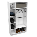 Ver imagem 1 de MODULO CLOSET CABIDEIRO + NICHO M54.2021.B 100% MDF MUNDI MOVEIS