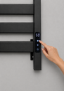 Ver imagem 5 de Toalheiro Térmico Elétrico 90x50 Display Digital Temporizado Grande Preto - 110V