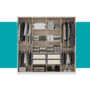 Ver imagem 7 de Guarda Roupa Casal com 8 Portas e 4 Gavetas Austin Carraro Branco