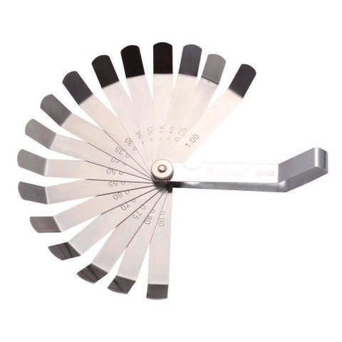 Calibre de Folga de 0.05 À 1mm com 16 Lâminas - Sata St09402sj