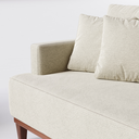 Ver imagem 5 de Sofá 4 Lugares Living Fixo Doha 2,70m em Linho:bege Claro Palha