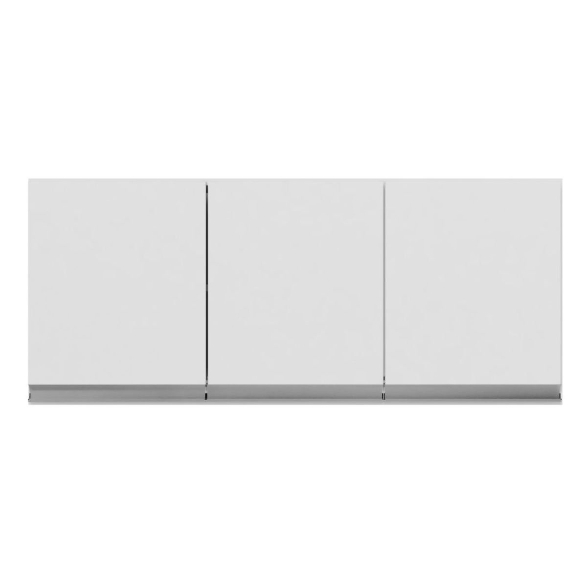 Armário Aéreo de Cozinha e Lavanderia 120 cm Andréia Branco - 1