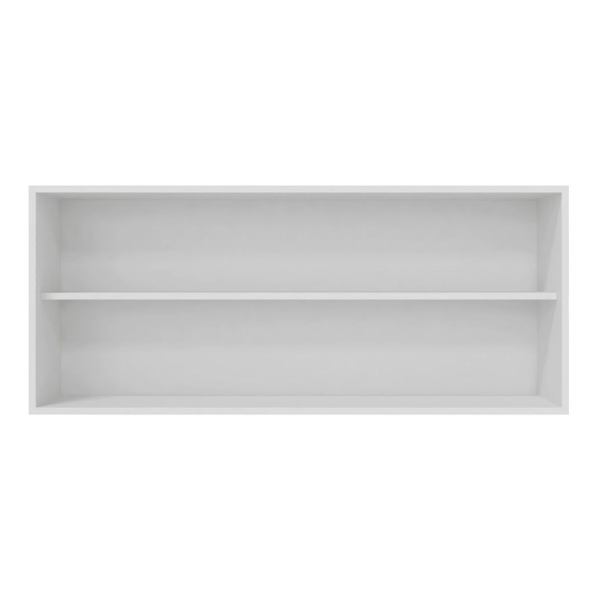 Armário Aéreo de Cozinha e Lavanderia 120 cm Andréia Branco - 2