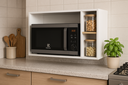 Ver imagem 1 de Armário de Cozinha Aéreo para Microondas com 3 Nichos - Luxo