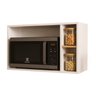 Armário de Cozinha Aéreo para Microondas com 3 Nichos - Luxo - 3