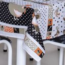 Ver imagem 2 de Toalha de Mesa 10 Cadeiras 3,00 X 1,40 Mesa Posta Cozinha Sala de Jantar Oxford Estampada:galo Cozin