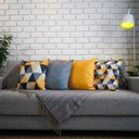 Ver imagem 2 de Kit com 4 Capas para Almofadas Decorativas Geométrico